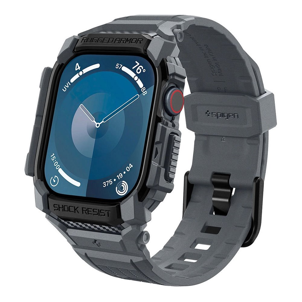 Spigen kryt Rugged Armor Pro pre Apple Watch 10 46mm - Dark Gray ACS08605