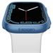 Spigen kryt Thin Fit pre Apple Watch 7 45mm - Metallic Blue ACS04176