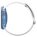 Spigen kryt Thin Fit pre Apple Watch 7 45mm - Metallic Blue ACS04176