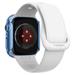 Spigen kryt Thin Fit pre Apple Watch 7 45mm - Metallic Blue ACS04176