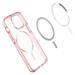 Spigen kryt Ultra Hybrid Magsafe pre iPhone 13 mini - Rose Crystal ACS03324