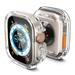 Spigen kryt Ultra Hybrid pre Apple Watch Ultra - Crystal Clear ACS05459