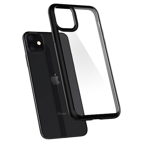Spigen kryt Ultra Hybrid pre iPhone 11 - Matte Black 076CS27186