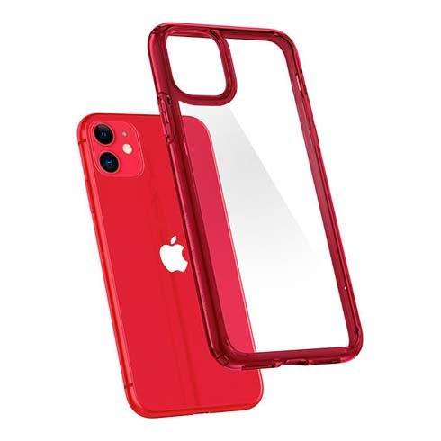 Spigen kryt Ultra Hybrid pre iPhone 11 - Red Crystal ACS00405