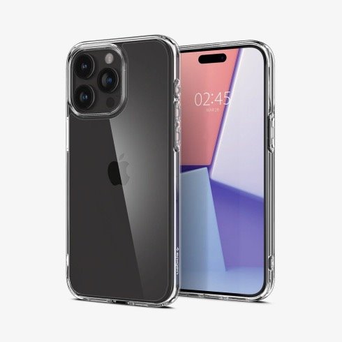 Spigen kryt Ultra Hybrid pre iPhone 15 Pro - Crystal Clear ACS06707