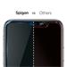 Spigen ochranné sklo GLAS.tR Slim AlignMaster pre iPhone 11 Pro/XS - Black Frame AGL00114