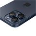 Spigen Optik Pro Lens Protector pre iPhone 15 Pro/15 Pro Max - Blue Titanium AGL07164