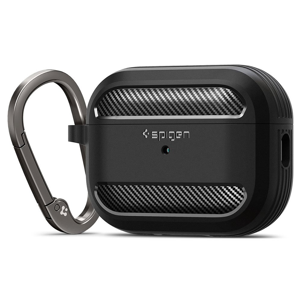 Spigen puzdro Rugged Armor pre Apple Airpods Pro 2 - Black ACS05482