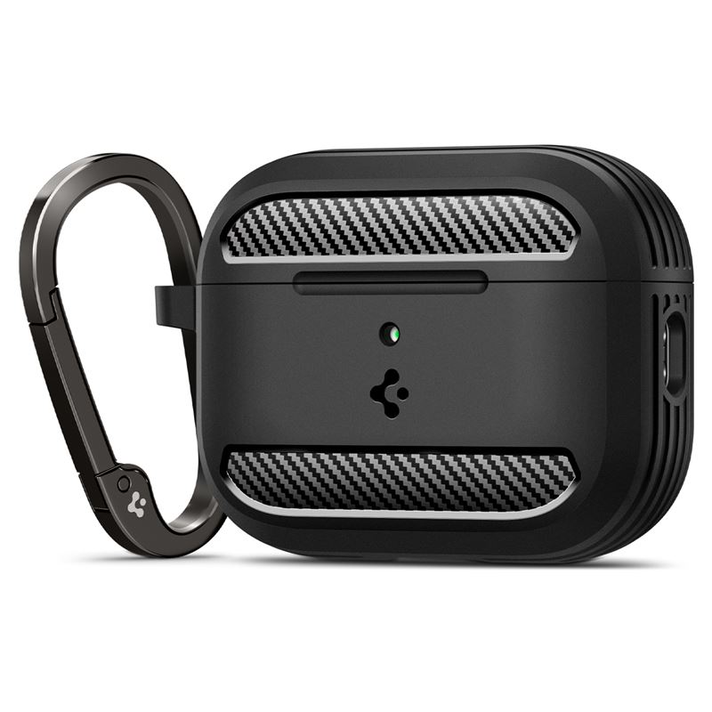 Spigen puzdro Rugged Armor pre Apple Airpods Pro 3 - Black ACS09822