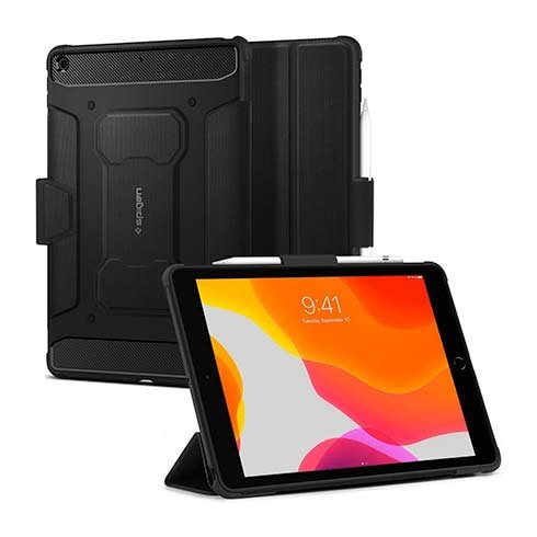 Spigen puzdro Rugged Armor Pro Case pre iPad 10.2" 2019/2020 – Black ACS01216