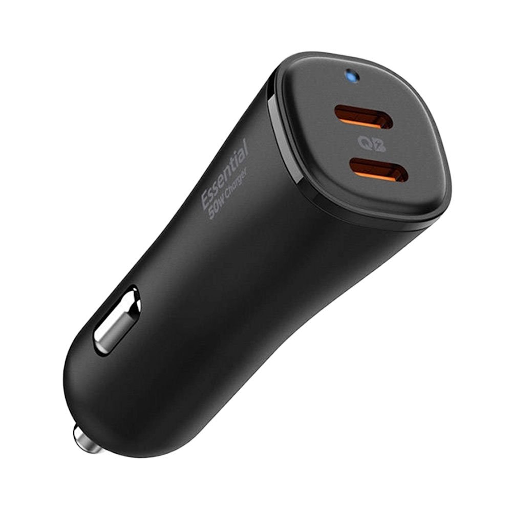 Spigen USB-C Car Charger ArcStation Essential Dual Port 50W - Black ACP08523