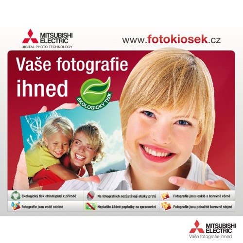 Spotrebný materiál Mitsubishi obálky 10x15 (50 ks)