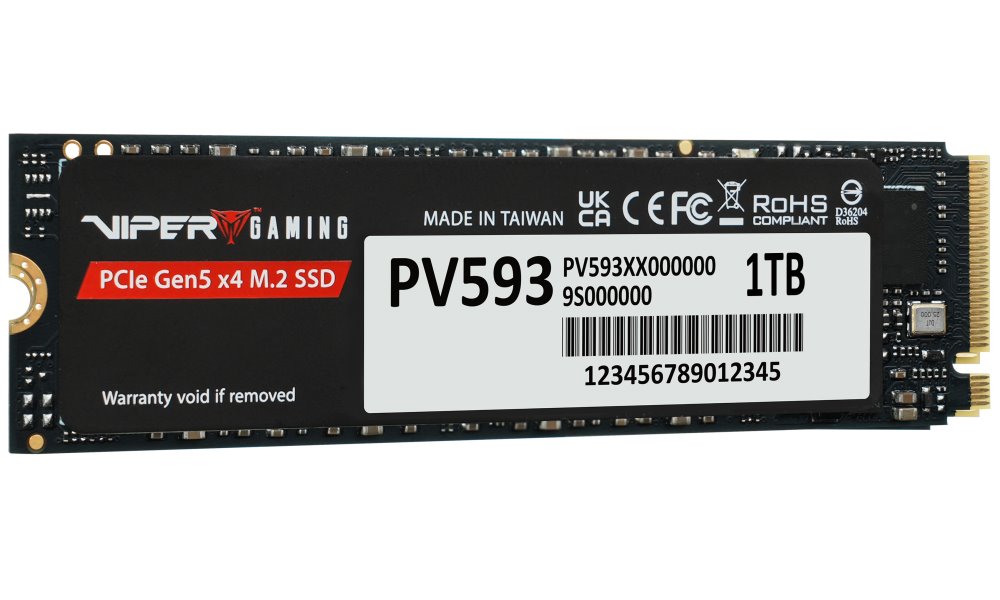 SSD 1TB PATRIOT PV593 M.2 2280 Gen5x4 PV593P1TBM28H