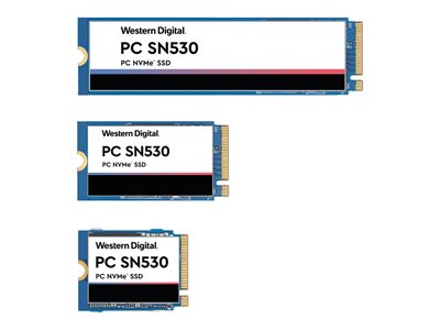 SSD 256GB WD Blue SN530 NVMe M.2 PCIe Gen3 2280 SDBPNPZ-256G