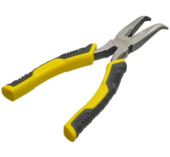 STANLEY 200mm kleště se zahnutými čelis 3253560750664