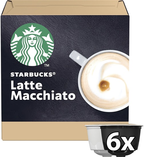 Starbucks LATTE MACCHIATO 129g12Cap 7613036989282