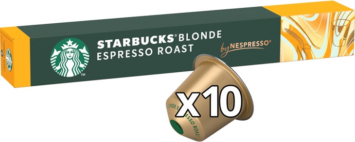 Starbucks Nespresso Blonde Espresso 53g 7613037290752