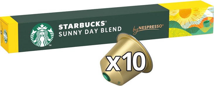 Starbucks Sunny Day Blend 10ks 7630311506972