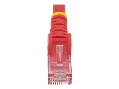 STARTECH 0.5m Red Snagless Cat6 Patch Cable, STARTECH 0.5m Red Snagless Cat6 Patch Cable - N6PATC50