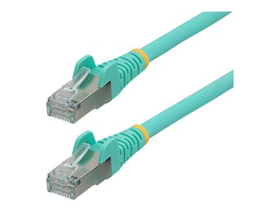 STARTECH 1.5m LSZH CAT6a Ethernet Cable - Aqua, STARTECH 1.5m LSZH CAT6a Ethernet Cable - Aqua - NL NLAQ-150-CAT6A-PATCH