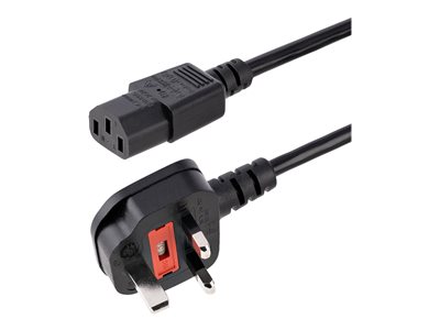 STARTECH 1.8m Standard UK Computer Power Cord, STARTECH 1.8m Standard UK Computer Power Cord - PXT1 PXT101UK