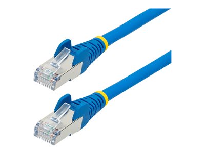 STARTECH 1m LSZH CAT6a Ethernet Cable - Blue, STARTECH 1m LSZH CAT6a Ethernet Cable - Blue - NLBL-1 NLBL-1M-CAT6A-PATCH
