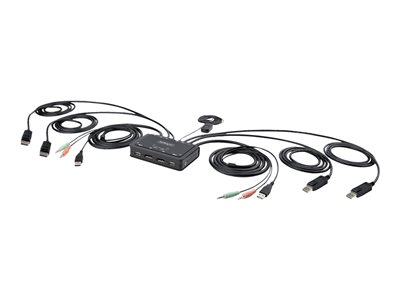 STARTECH 2-Port Dual-Monitor Cable KVM Switch, STARTECH 2-Port Dual-Monitor Cable KVM Switch - C2-D C2-DD46-UA2-CBL-KVM