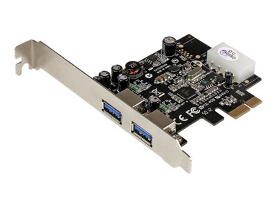 STARTECH 2 Port PCIe USB 3.0 Card with UASP, STARTECH 2 Port PCIe USB 3.0 Card with UASP - PEXUSB3S PEXUSB3S25