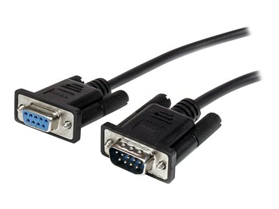 STARTECH 2m Straight Through Serial Cable M/F BK, STARTECH 2m Straight Through Serial Cable M/F BK MXT1002MBK