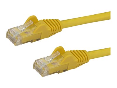 STARTECH 3m Yellow Snagless UTP Cat6 Patch Cable, STARTECH 3m Yellow Snagless UTP Cat6 Patch Cable N6PATC3MYL