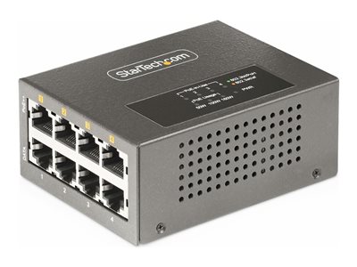 STARTECH 4-Port Multi-Gigabit PoE+/PoE++Injector, STARTECH 4-Port Multi-Gigabit PoE+/PoE++Injector AS445C-POE-INJECTOR
