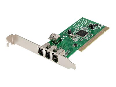 STARTECH 4 Port PCI 1394a FireWire Adapter Card, STARTECH 4 Port PCI 1394a FireWire Adapter Card - PCI1394MP