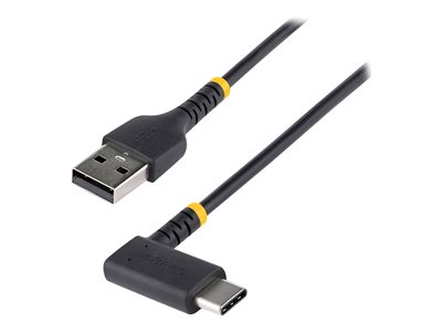 STARTECH 6in USB A to C Charging Cable Angled, STARTECH 6in USB A to C Charging Cable Angled - R2AC R2ACR-15C-USB-CABLE
