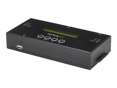 StarTech.com 1:1 Hard Drive Duplicator and Eraser for 2.5"/ 3.5" SATA (I/II/III) & SAS (I/II) HDD S SATSASDUPE11