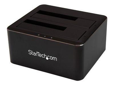 STARTECH Dual-Bay SATA HDD Docking Station, STARTECH Dual-Bay SATA HDD Docking Station - SDOCK2U33V