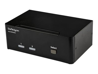 STARTECH KVM DisplayPort Dual Monitor 2 Port 4K, STARTECH KVM DisplayPort Dual Monitor 2 Port 4K - SV231DPDDUA2