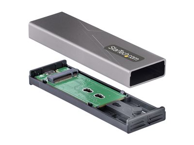 STARTECH M.2 PCIe NVMe/M.2 SATA SSD USB Enclosure, STARTECH M.2 PCIe NVMe/M.2 SATA SSD USB Enclosur M2-USB-C-NVME-SATA