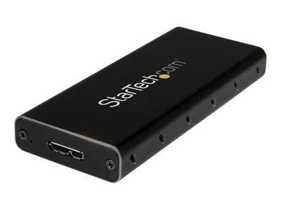 STARTECH M.2 SATA Enclosure - USB 3.1w/USB C, STARTECH M.2 SATA Enclosure - USB 3.1w/USB C - SM21BM SM21BMU31C3