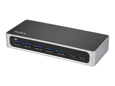 STARTECH USB-C 7 Port Hub with 2 USB-C/5 USB-A, STARTECH USB-C 7 Port Hub with 2 USB-C/5 USB-A - HB HB30C5A2CSC