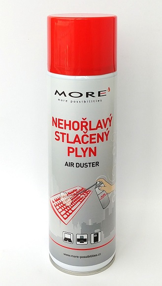 stlačený vzduch MORE 400g / 650ml (nehorľavý) M10102
