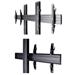 Stojan na 2 Tv monitory Edbak TRV300