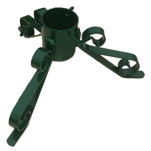 Stojanček na vánoční stromeček kovový, zelený 325300