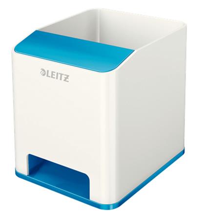 Stojánek na tužky Leitz WOW hudební, bílá/modrá 53631036