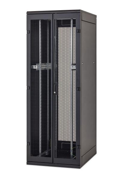 Stojanový rack 47U (š)600x(h)1000 perf. přední dveře, rozebíratelný RZA-47-L61-CAX-A1