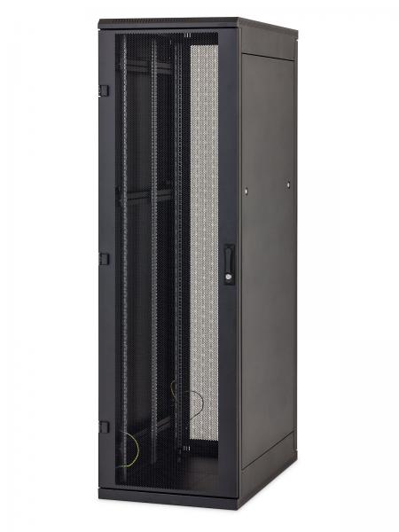 Stojanový rozvaděč 15U (š)600x(h)600 perforované dveře.,černý RMA-15-L66-BAX-A1