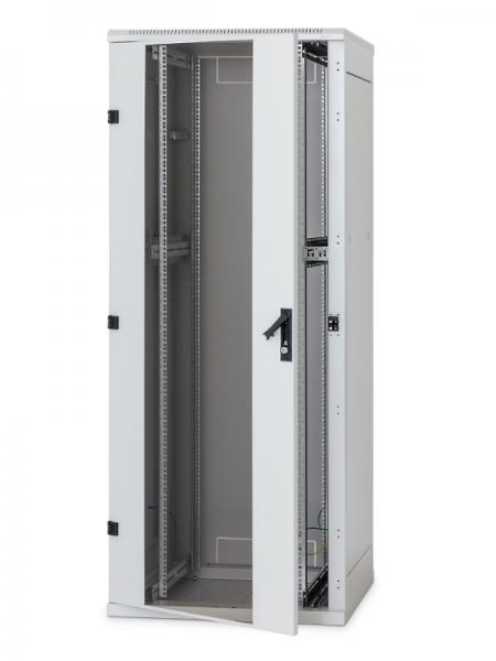 Stojanový rozvaděč 18U (š)600x(h)600 plech.dveře RMA-18-C66-CAX-A1