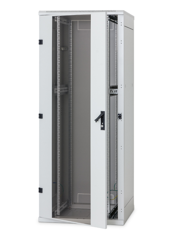 Stojanový rozvaděč 22U (š)600x(h)800 plechové dveře RMA-22-C68-CAX-A1