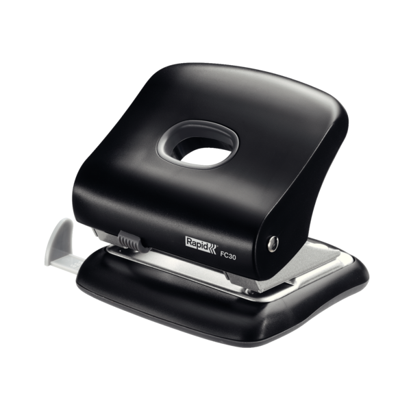 Stolní děrovačka Rapid FC30, 30 listů, černá 23639401