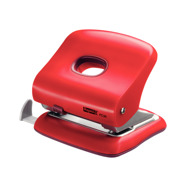 Stolní děrovačka Rapid FC30, 30 listů, červená 23639403