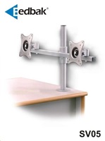 Stolní držák na 2 monitory Edbak SV05